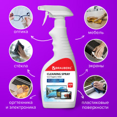 Спрей чистящий для телевизоров, мониторов, техники, оптики и стекол - Фото 9