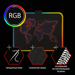 Коврик для мыши с подсветкой «Lighting» - Фото 10