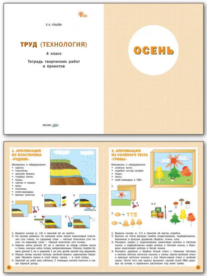 Труд (Технология). 4 класс. Тетрадь творческих работ