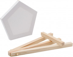 Мини мольберт с холстом - Фото 3