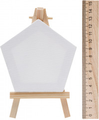 Мини мольберт с холстом - Фото 4