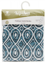 Набор полотенец «Орнамент белый» - Фото 2