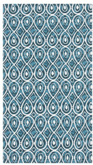 Набор полотенец в текстильной вазе «Орнамент белый» - Фото 3