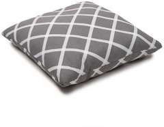 Подушка декоративная «Клетка грей» - Фото 1