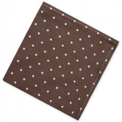 Набор салфеток декоративных «Горошек мокко» - Фото 1
