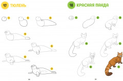 Большая книга животных. 300 рисунков шаг за шагом - Фото 8