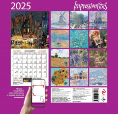 Календарь настенный на 2025 год «Импрессионисты» - Фото 1