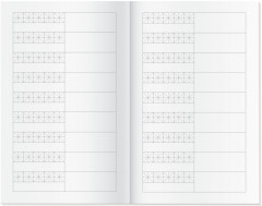 Тетрадь для записи иероглифов «Жёлтый дракон» - Фото 1