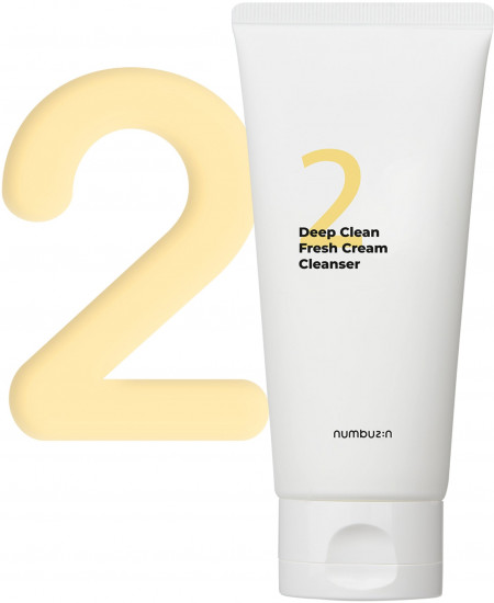 Пенка для лица кремовая «Deep Clean Fresh Cream Cleanser №2»
