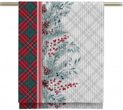 Комплект полотенец вафельных «Celebration bullfinch» - Фото 1