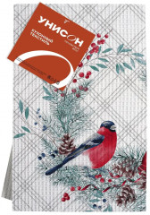 Комплект полотенец вафельных «Celebration bullfinch» - Фото 5