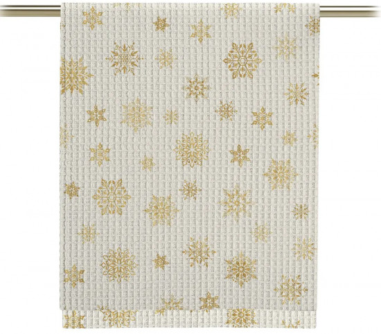 Комплект полотенец вафельных «Snowflakes»