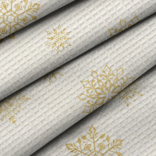 Комплект полотенец вафельных «Snowflakes»
