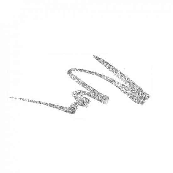 Подводка для глаз «Deep Liner Sparkly», оттенок 02 Серебро