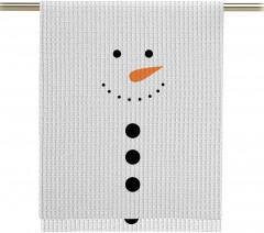 Комплект полотенец вафельных «Сarrot nose» - Фото 3