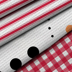 Комплект полотенец вафельных «Сarrot nose» - Фото 5