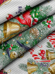 Комплект полотенец вафельных «Cell» - Фото 5