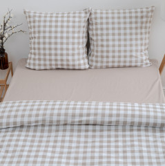Комплект постельного белья «Клетка виши» - Фото 1