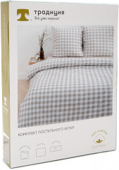 Комплект постельного белья «Клетка виши» - Фото 7