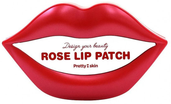 Патчи для губ с розой «Design Your Beauty Rose Lip Patch»