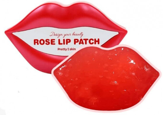 Патчи для губ с розой «Design Your Beauty Rose Lip Patch»