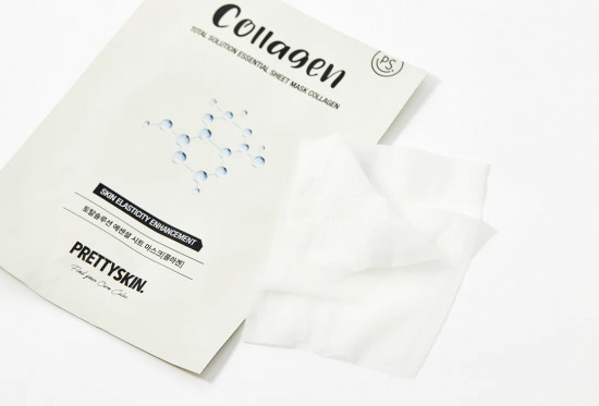 Маска для лица тканевая «Total Solution Essential Sheet Mask Collagen»