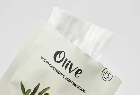 Маска для лица тканевая «Total Solution Essential Sheet Mask Olive»