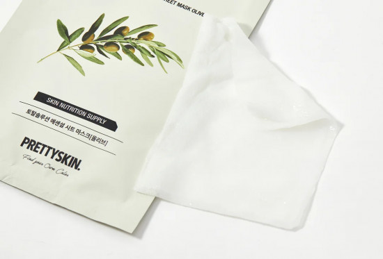 Маска для лица тканевая «Total Solution Essential Sheet Mask Olive»