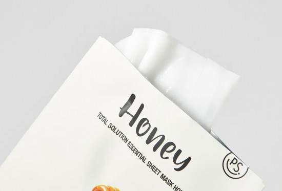 Маска для лица тканевая «Total Solution Essential Sheet Mask Honey»
