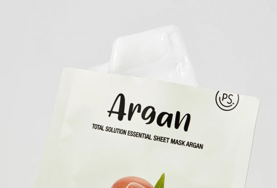 Маска для лица тканевая «Total Solution Essential Sheet Mask Argan»