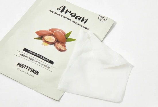 Маска для лица тканевая «Total Solution Essential Sheet Mask Argan»