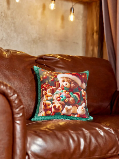 Подушка декоративная «Christmas bear»