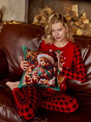 Подушка декоративная «Christmas bear» - Фото 3