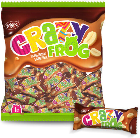 Батончики из шоколада «Crazy Frog»
