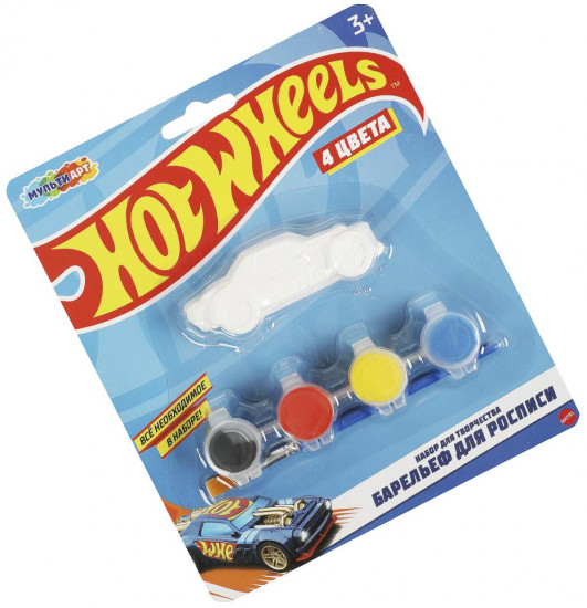 Барельеф для росписи «Hot Wheels»