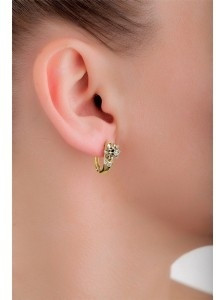 Серьги из золота с бриллиантами