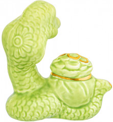 Фигурка декоративная «Змея и мешок с деньгами» - Фото 3