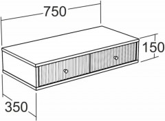 Столик-консоль туалетный - Фото 2