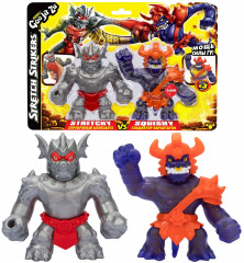 Набор фигурок тянущихся «Серебряный Блейзагот VS Гладиатор Караптагон Стретч Страйкерс» - Фото 1