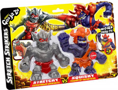 Набор фигурок тянущихся «Серебряный Блейзагот VS Гладиатор Караптагон Стретч Страйкерс» - Фото 2