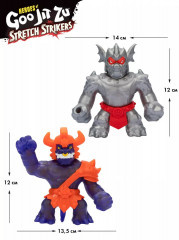 Набор фигурок тянущихся «Серебряный Блейзагот VS Гладиатор Караптагон Стретч Страйкерс» - Фото 8