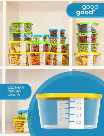 Набор контейнеров для продуктов