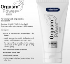 Крем для эрекции мужской интимный «Оrgasm power for men cream» - Фото 1