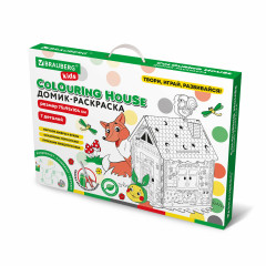 Домик-раскраска игровой развивающий «Сказочный» - Фото 2