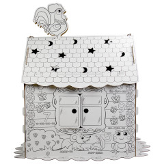 Домик-раскраска игровой развивающий «Сказочный» - Фото 5