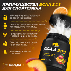 Комплекс аминокислот BCAA 2:1:1 «Фруктовый пунш» - Фото 2