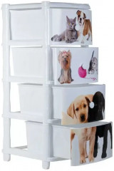 Комод пластиковый «Питомцы» - Фото 1