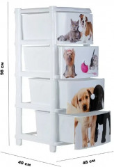 Комод пластиковый «Питомцы» - Фото 2