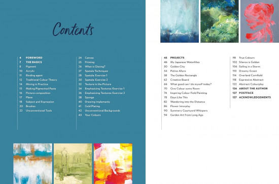 Abstract Painting: 20 projects and creative techniques in acrylic & mixed media