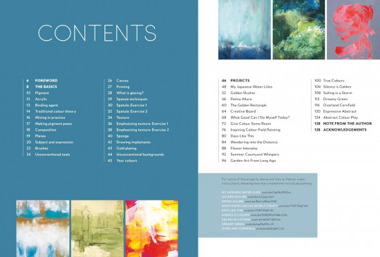 Abstract Painting: 20 projects and creative techniques in acrylic & mixed media